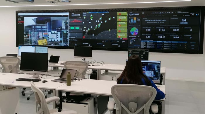 Acciona Control Center in Hong Kong