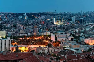 Ankara at night
