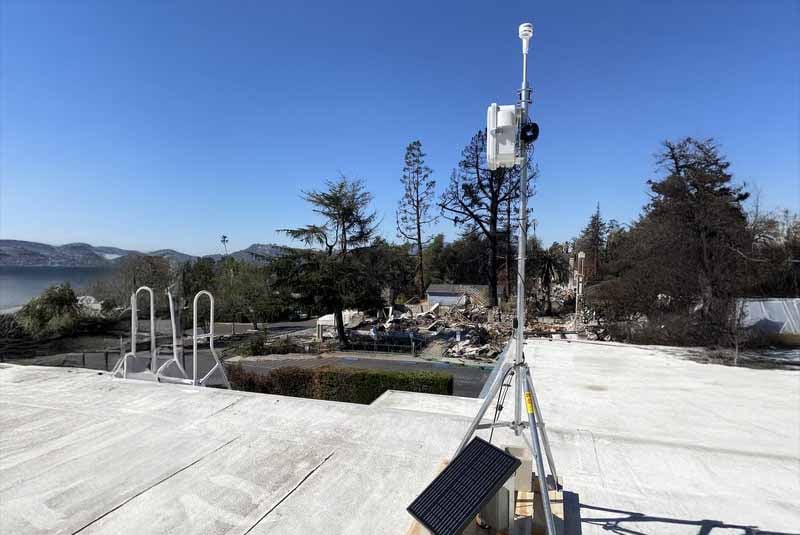 Caltech Wildfire Monitoring System
