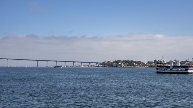 Caltrans To Install AI Cameras And Suicide Barriers On Coronado Bridge