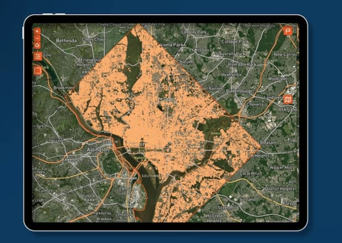 Latitudo 40 Climate Risk Platform View