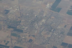 City of Leemore aerial view