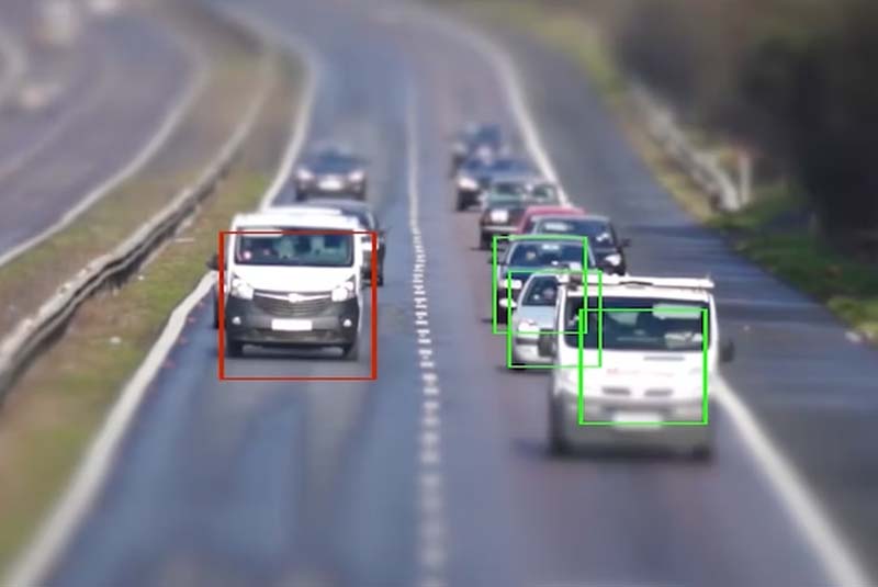 Computer vision traffic