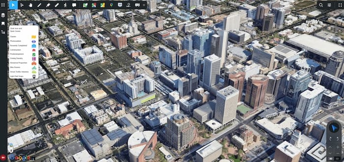 Down Town Phoenix Digital Twin Overview