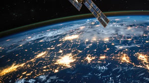 Satellite traffic toll monitoring