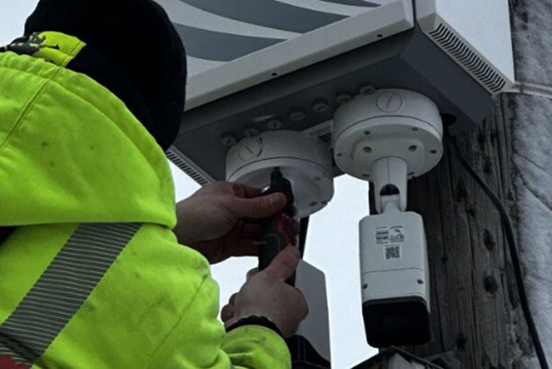 Eagle eye networks AI powered camera