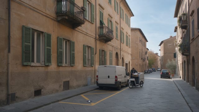 Florence Trials 80 NB-IoT Loading-Bay Sensors And A Cargo-Bike Micro-Hub Under EU UNCHAIN Project
