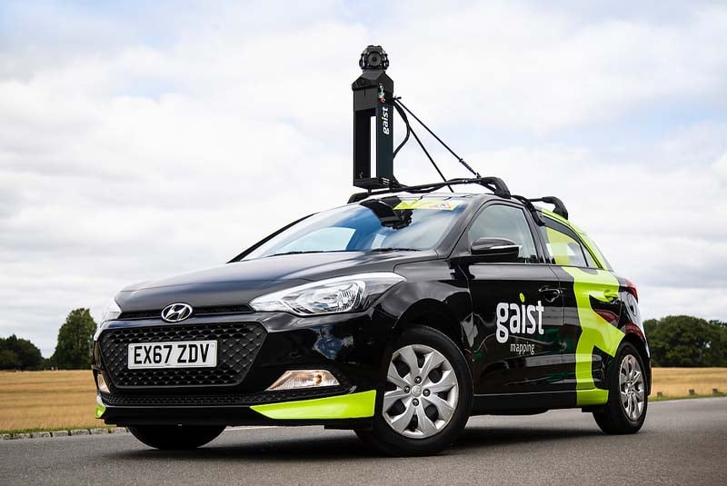 Gaist Car Equipped with Camera