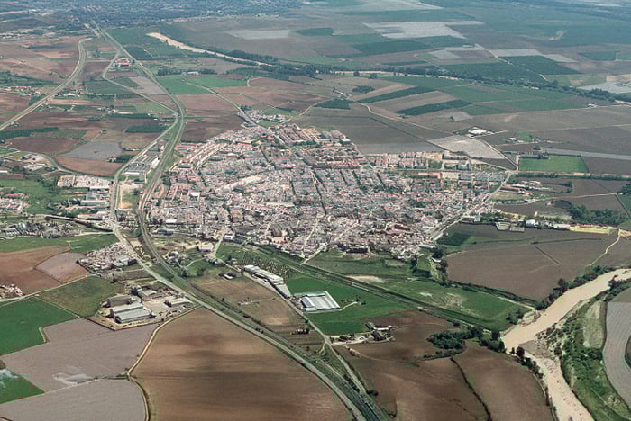 Areal view of the Gran Vega Region