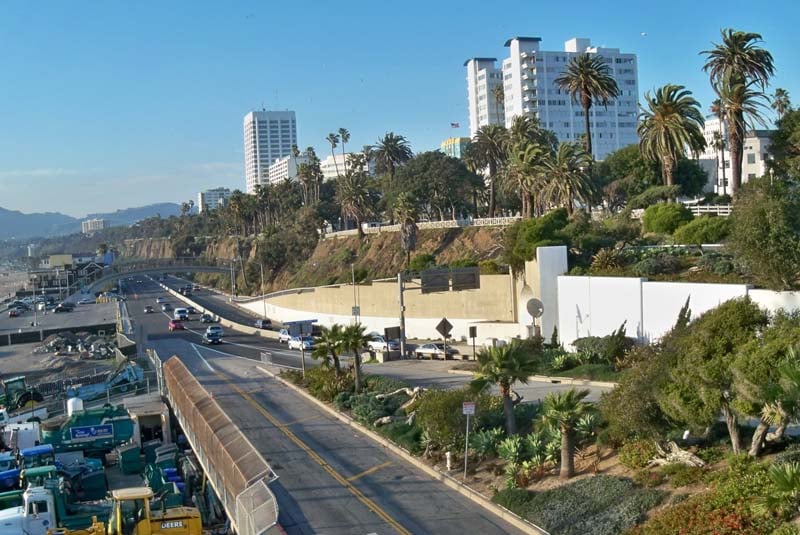 Hayden AI Santa Monica aerial traffic view