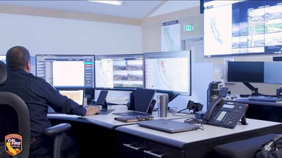 firefighter AI and predictive analytics control room