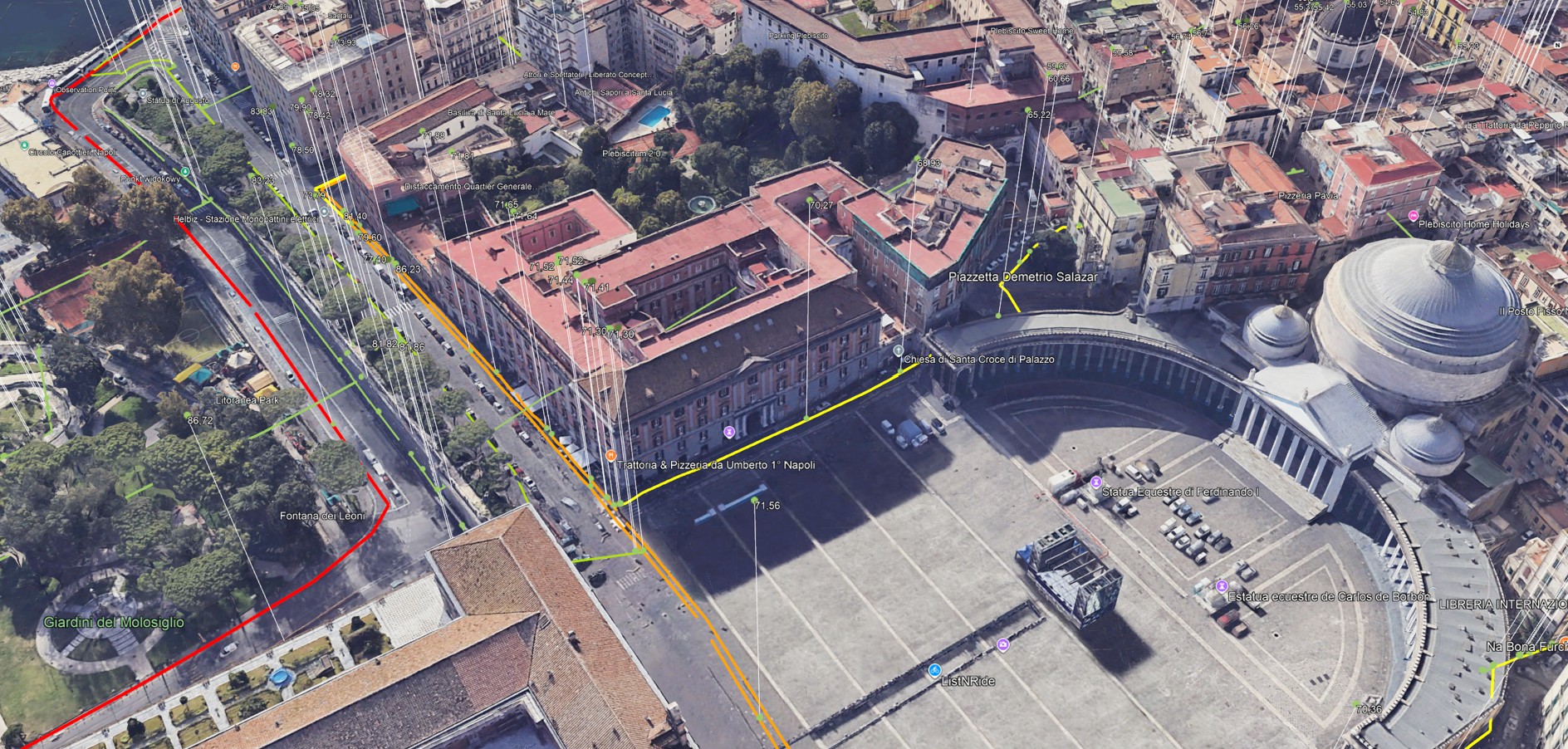 3D Hydraulic Model and Service (Piezometric) Head Elevation