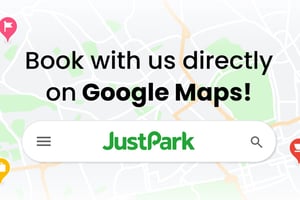 Justpark on Google Maps