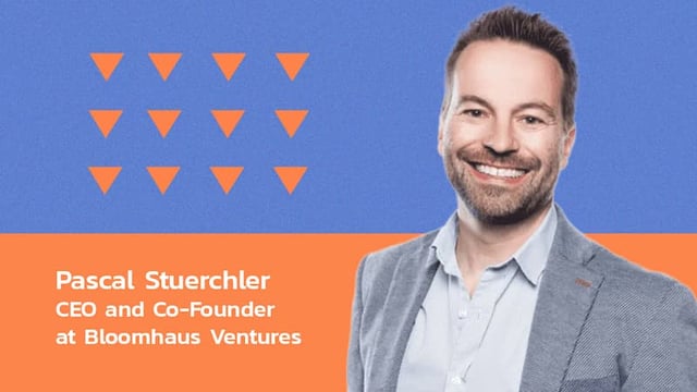 Pascal Stürchler of Bloomhaus VC investing in smart cities startups