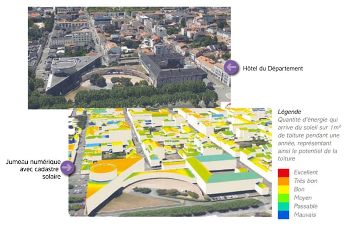 Vendée is deploying a lorwan network and a digital twin