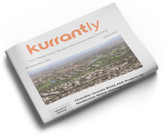 Kurrantly smart cities and utilities news 18th september 2024 cover