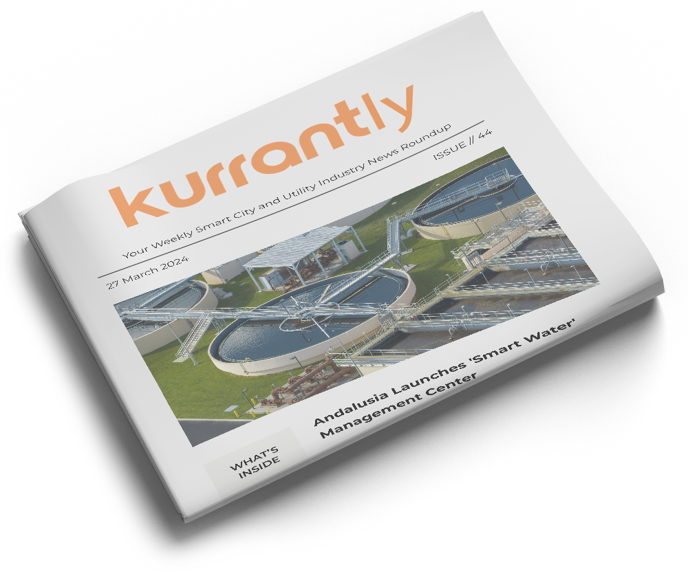 Cover page of Kurrantly Smart Cities News for 27 March 2024