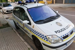 Police car in Mallorca
