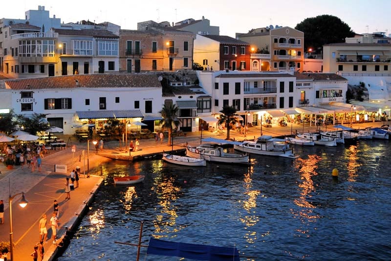 Harbor at Island of Menorca