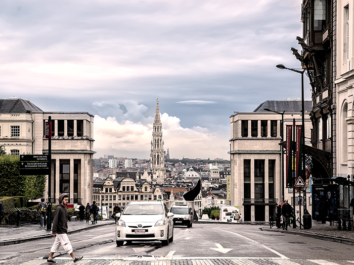 View of the City of Brussels