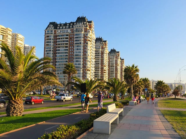 View of Viña del Mar Chile