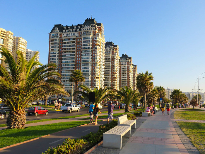 View of Viña del Mar Chile