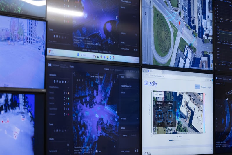 Ouster LIdar Screens