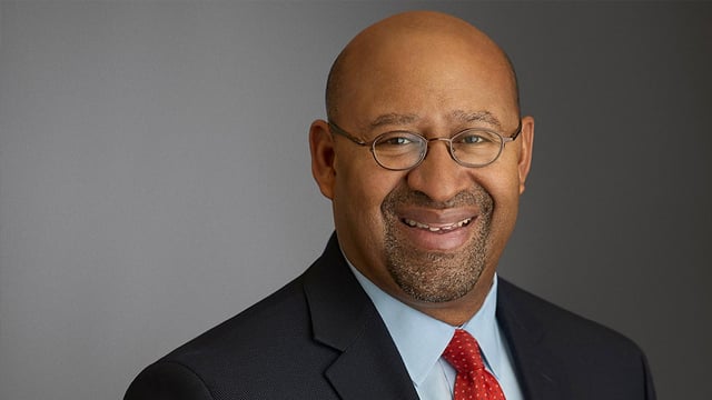 Photo portrait of City of Philadelphia Fmr. Mayor Michael Nutter and actual board member at Rubicon