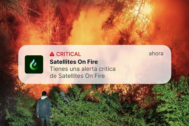Satellites on Fire Alert