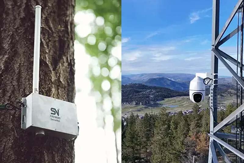 SenseNet Wildfire prevention smart solution