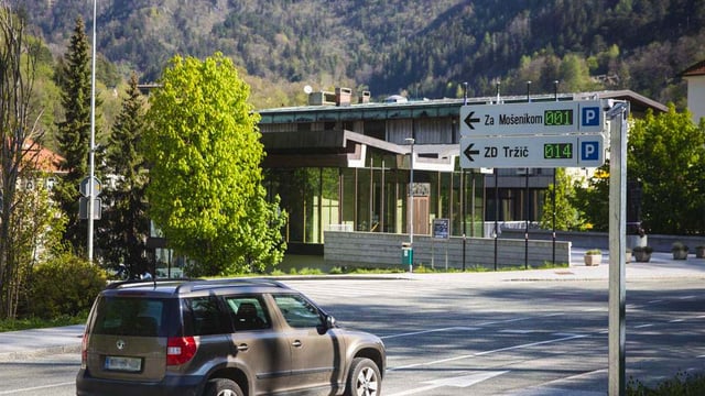 Photo of City of Tržič'is in solvenia using an AI-driven parking solution