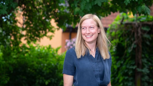 Portrait photo of Katarina Luhr, Stockholm's Vice Mayor of the Environment