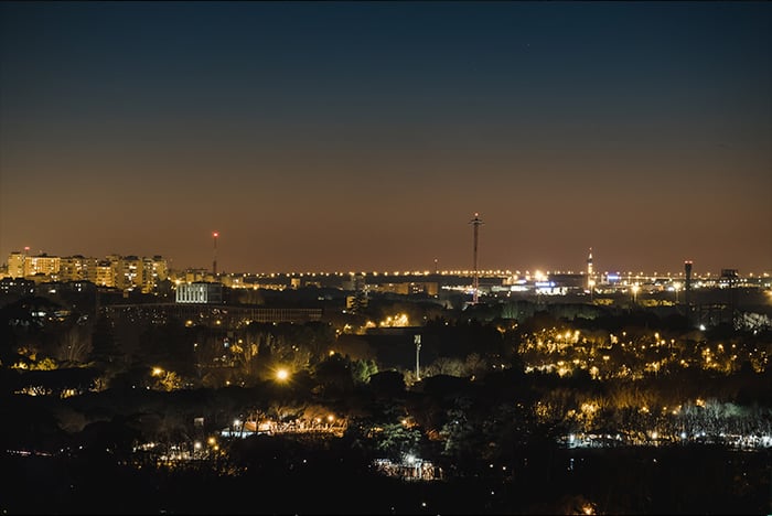 Streetlighting City at Night