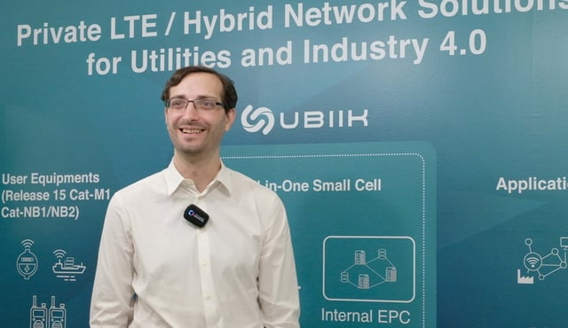 Photo of Ubiik Chief Technology Officer Fabien Petitgrand.