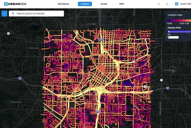 Urban SDK Geo satellite traffic
