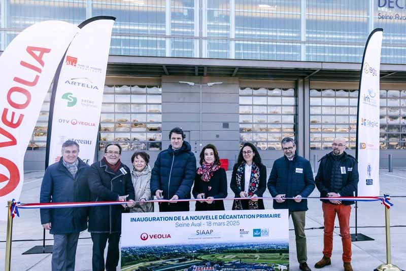 Seine Aval wastewater treatment plant modernization