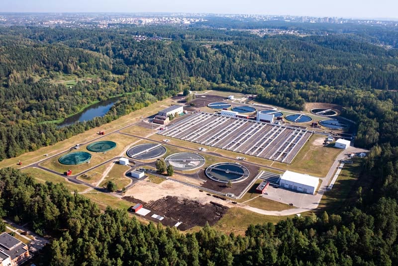 Vilniaus vandenys Wastewater Treatment Plant