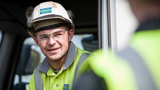 Severn Trent Water Utility Technician in his work attire