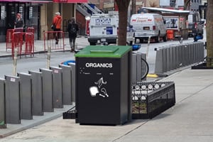 metroSTOR Organic Smart Bin