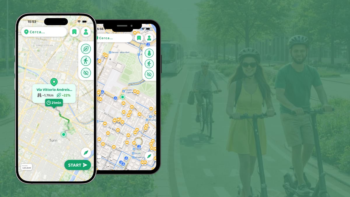 Urban Green Navigator Interface