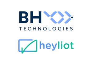 The BH Technologies logo positioned above the Heyliot logo on a white background.
