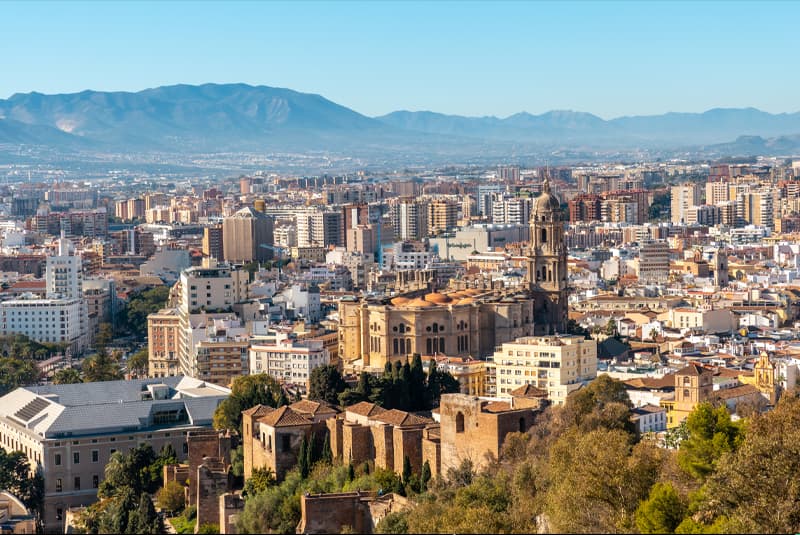 City in Spain Malaga